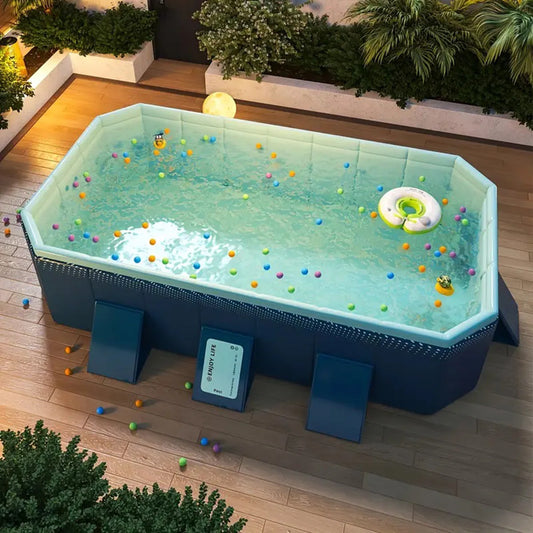 PVC Inflatable Folding Swimming Pool